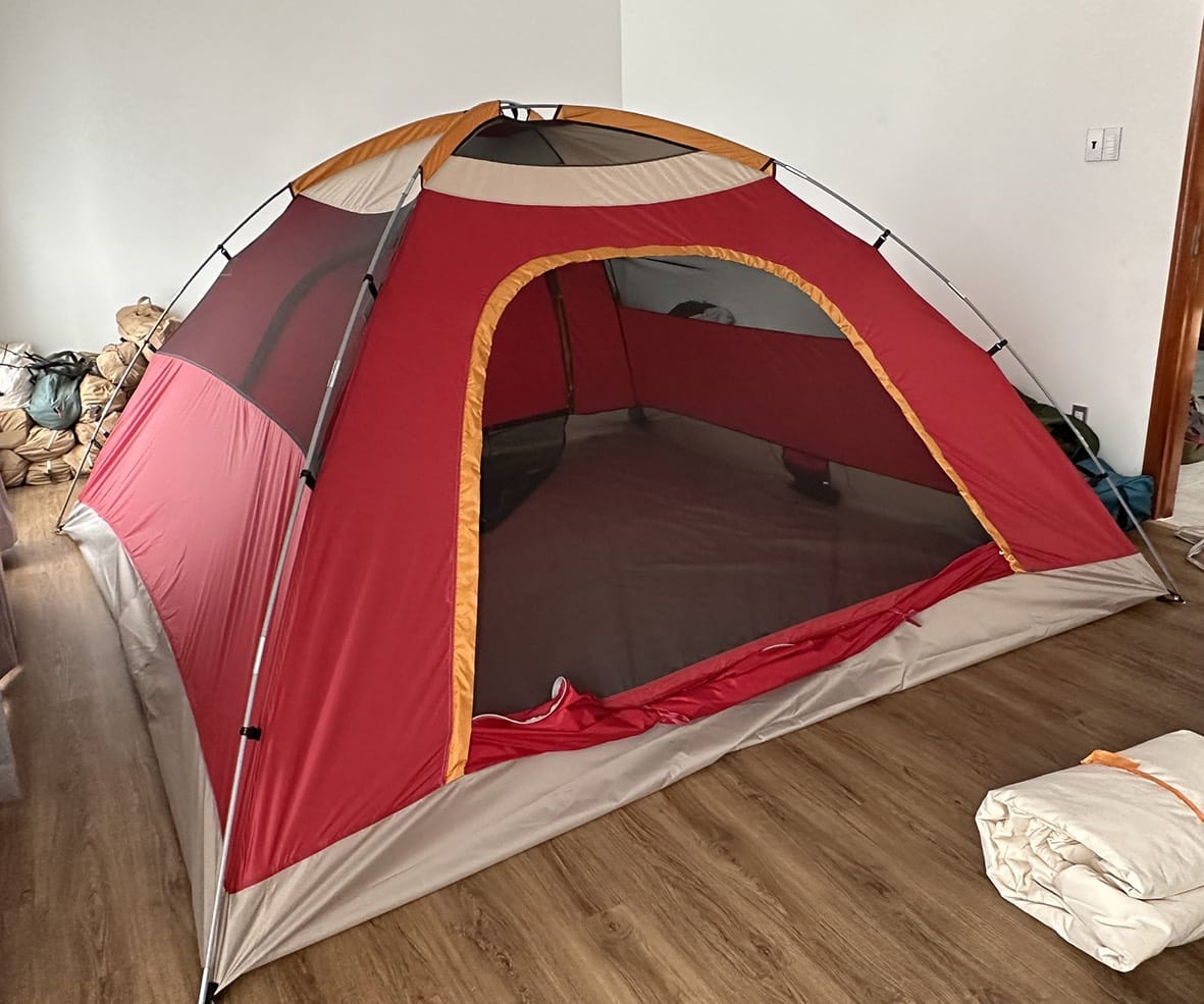 lều cắm trại 8 người dome 3.1