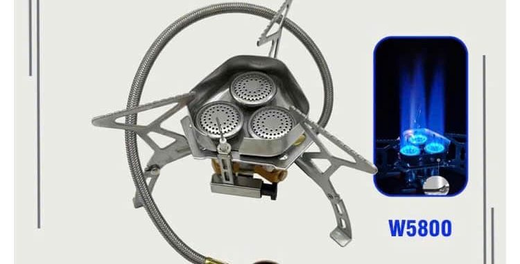 bếp ga cắm trại gấp gọn 3 vòi bếp ga cắm trại gấp gọn 3 vòi